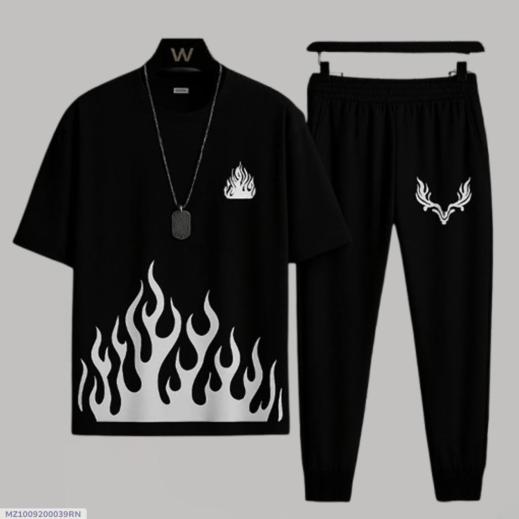 2 piece Men micro plain TrackSuit