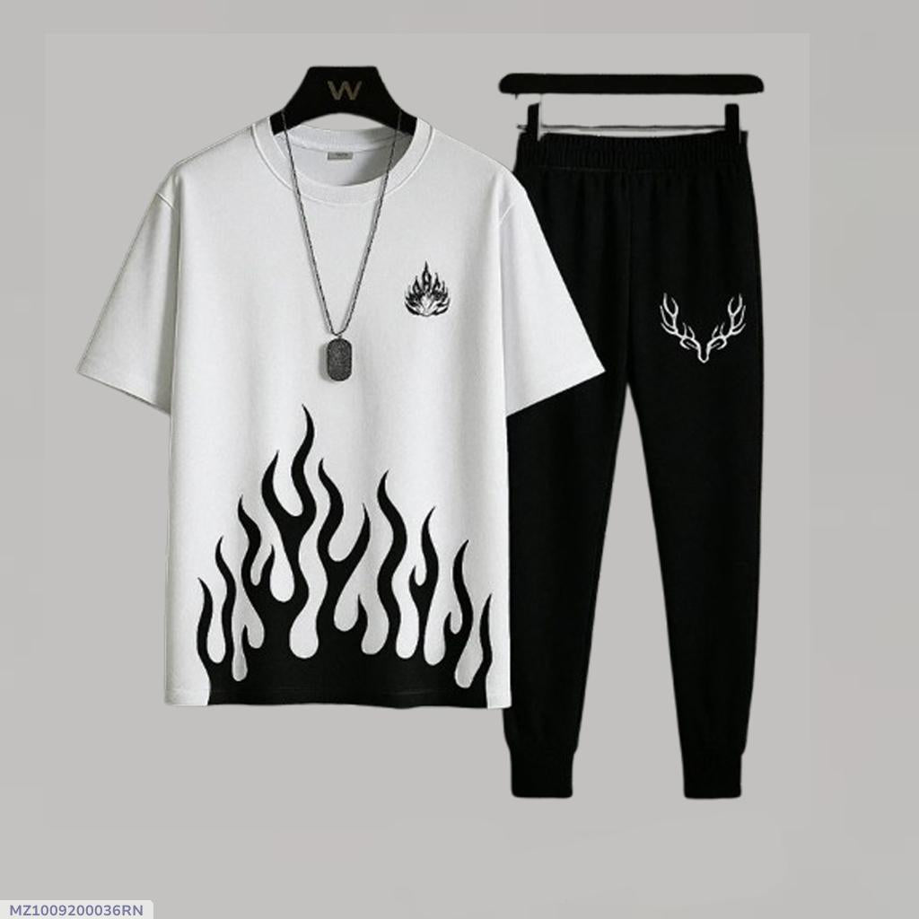 2 piece Men micro plain TrackSuit