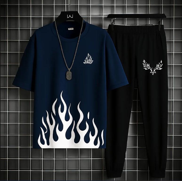 2 piece Men micro plain TrackSuit